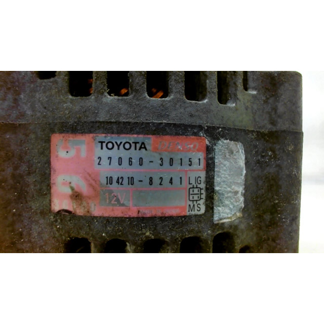 Alternateur Toyota HiAce II (2006 - présent) Van 2.5 D4-D 95 (2KD-FTV)