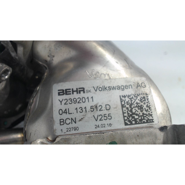 Refroidisseur pour la récupération des gaz d'échappement Volkswagen Golf VII Variant (AUVV) (2013 - 2020) Combi 1.6 TDI BlueMotion 16V (CXXB)