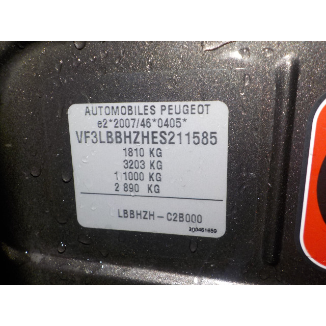 Boîte de vitesses manuel Peugeot 308 (L3/L8/LB/LH/LP) (2013 - 2021) Hatchback 5-drs 1.6 BlueHDi 120 (DV6FC(BHZ))