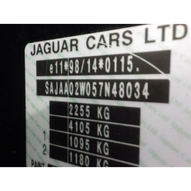 Débitmètre d'air massique Jaguar S-type (X200) (2004 - 2007) Sedan 2.7 D 24V (7B)