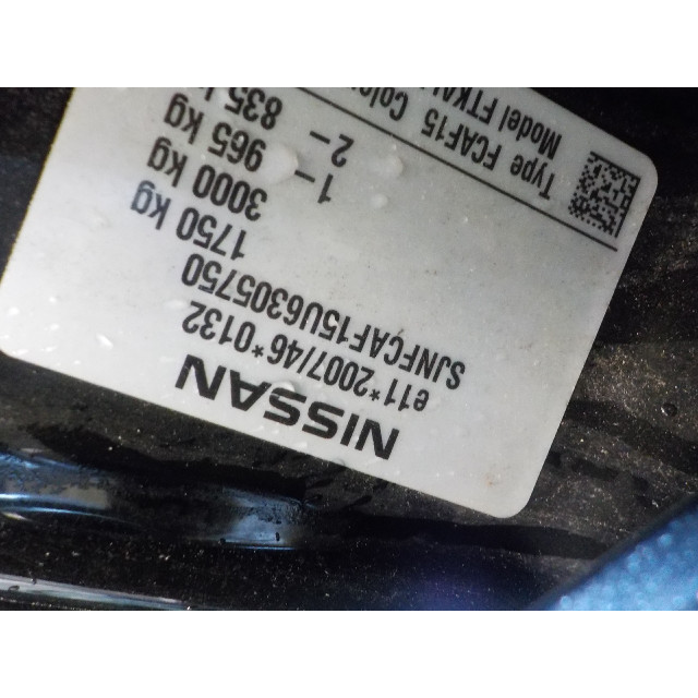 Boîte de vitesses manuel Nissan/Datsun Juke (F15) (2010 - présent) SUV 1.5 dCi (K9K-410)