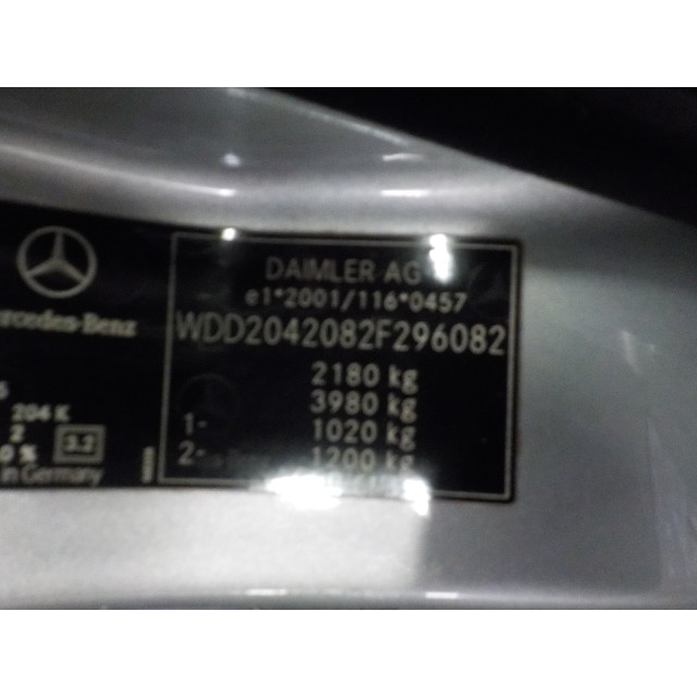 Déverrouillage du hayon Mercedes-Benz C Estate (S204) (2007 - 2008) Combi 2.2 C-220 CDI 16V (OM646.811)