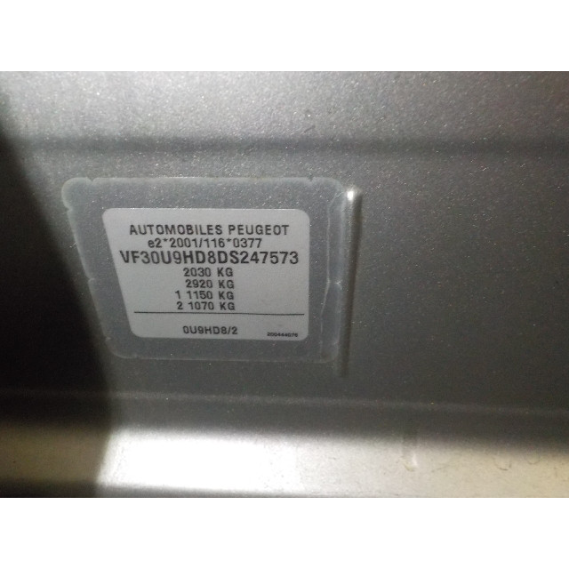 Verrouillage central électrique de porte à mécanisme de verrouillage avant droit Peugeot 3008 I (0U/HU) (2013 - 2016) MPV 1.6 HDiF 16V (DV6C(9HD))