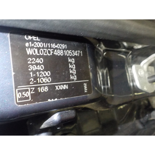 Ordinateur de gestion du moteur Opel Signum (F48) (2005 - 2008) Hatchback 3.0 CDTI V6 24V (Z30DT)
