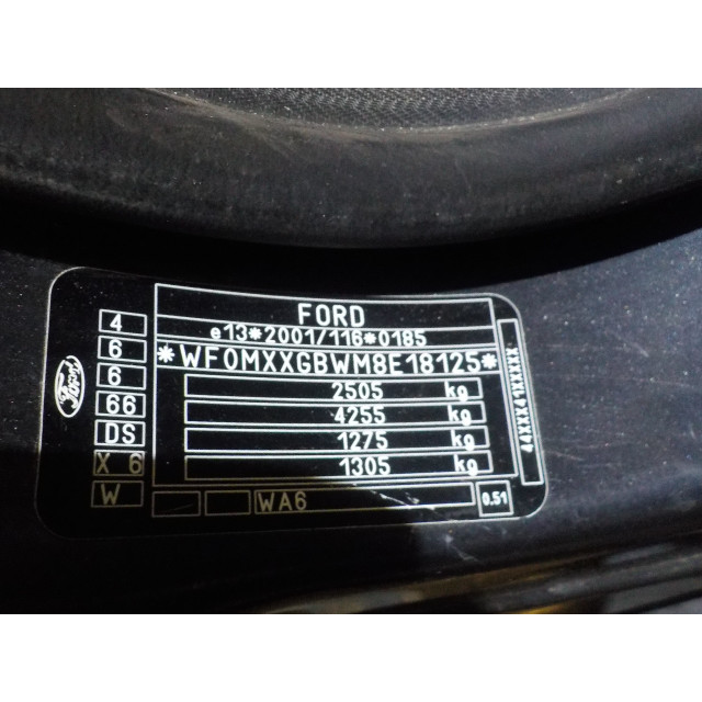 Boîte de vitesses manuel Ford Galaxy (WA6) (2008 - 2010) MPV 2.2 TDCi 16V (Q4WA)