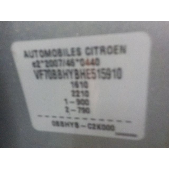 Moteur de ventilateur Citroën C4 Cactus (0B/0P) (2014 - présent) Hatchback 5-drs 1.6 Blue Hdi 100 (DV6FD(BHY))
