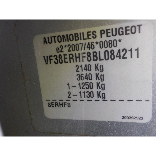 Jambe de force arrière gauche Peugeot 508 SW (8E/8U) (2010 - 2018) Combi 2.0 HDiF 16V (DW10BTED4(RHF))