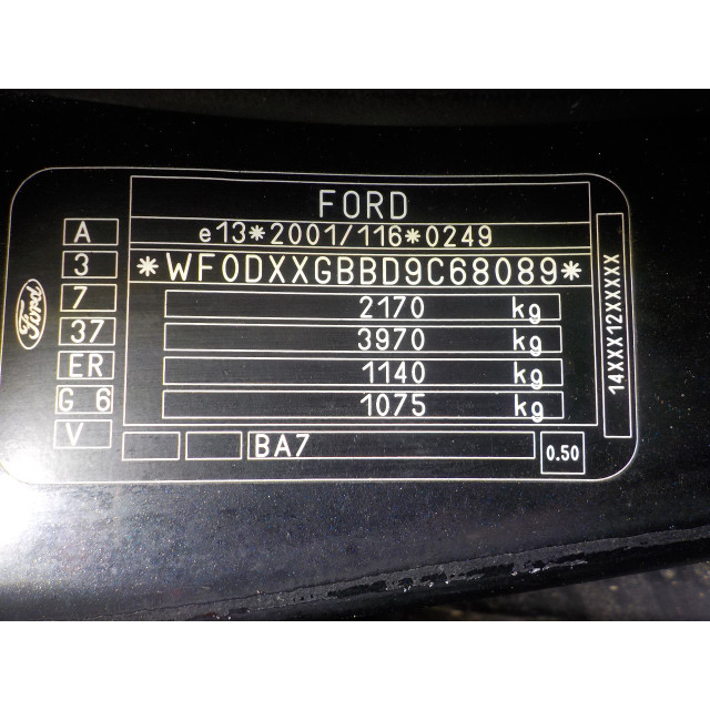 Bras de suspension avant gauche Ford Mondeo IV (2007 - présent) Sedan 2.0 TDCi 130 16V (AZBA)