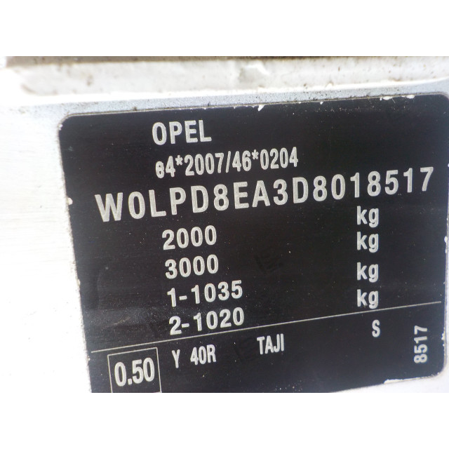Arbre de transmission avant gauche Opel Astra J Sports Tourer (PD8/PE8/PF8) (2010 - 2014) Combi 1.3 CDTI 16V ecoFlex (A13DTE(Euro 5))