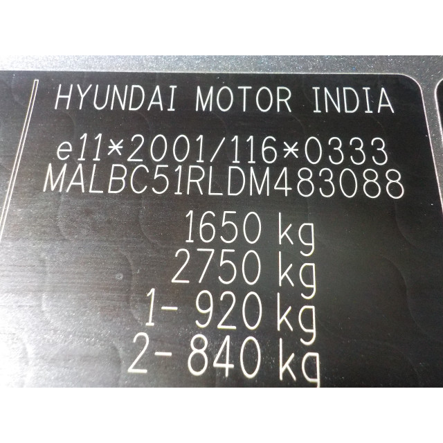 Boîte de vitesses manuel Hyundai i20 (2008 - 2015) Hatchback 1.4 CRDi 16V (D4FC)