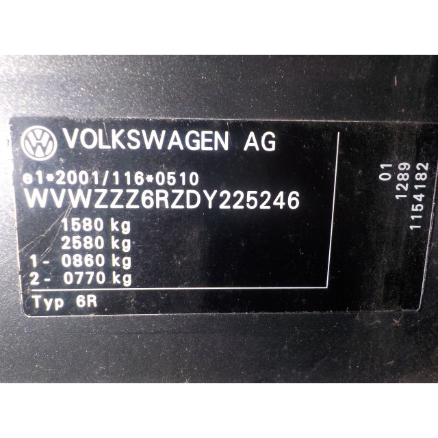 Ventilateur Volkswagen Polo V (6R) (2011 - 2014) Polo (6R) Hatchback 1.2 TSI (CBZC)