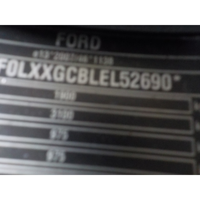 Pare-chocs arrière Ford Focus 3 (2011 - présent) Focus III Hatchback 1.6 TDCi 115 (T1DA)