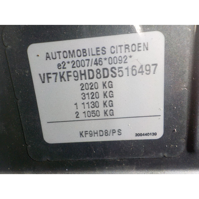 Pompe direction assistée électrique Citroën DS5 (KD/KF) (2012 - 2015) Hatchback 5-drs 1.6 HDiF 16V (DV6C(9HD))