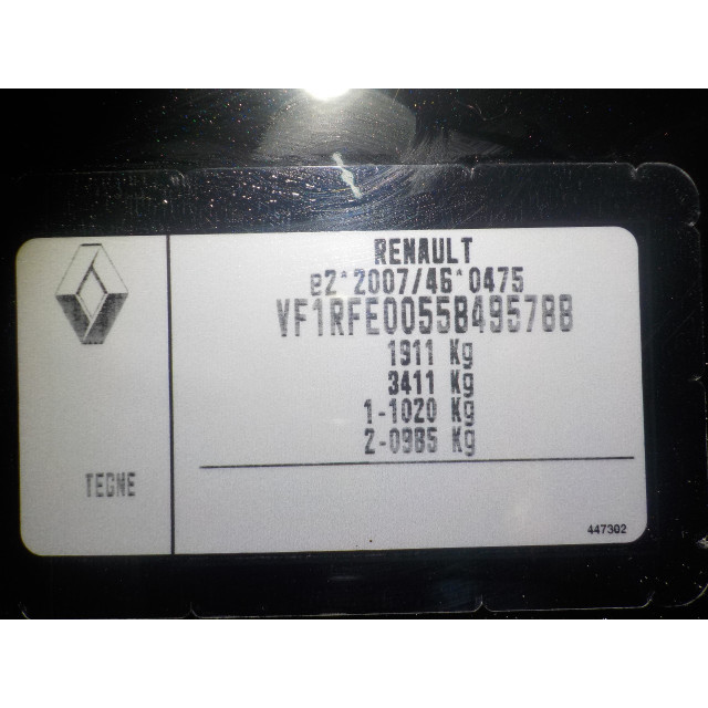Boîtier de filtre à air Renault Kadjar (RFEH) (2015 - présent) Kadjar (RFE) SUV 1.2 Energy TCE 130 (H5F-408)