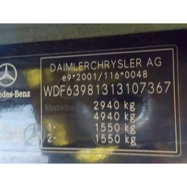 Jambe de force avant gauche Mercedes-Benz Viano (639) (2003 - 2010) MPV 2.2 CDI 16V (OM646.982)
