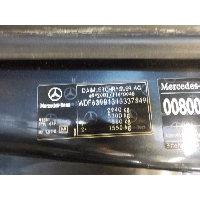 Pompe ABS Mercedes-Benz Viano (639) (2006 - 2010) MPV 3.0 CDI V6 24V (OM642.990)