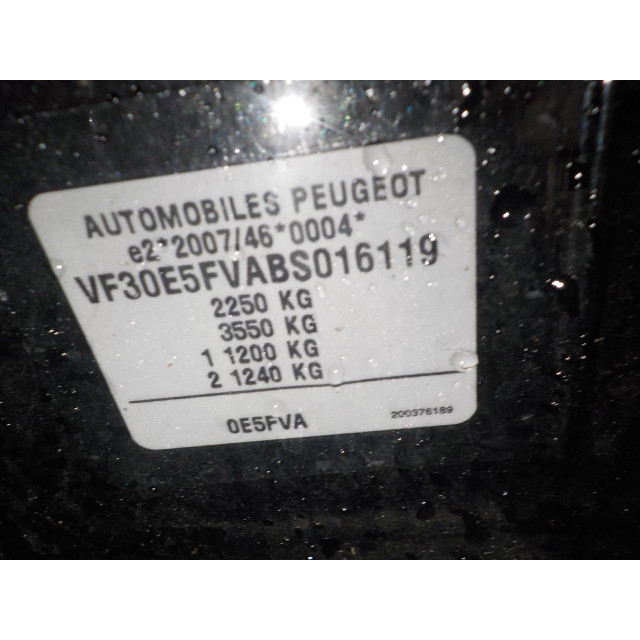 Démarreur Peugeot 5008 I (0A/0E) (2009 - 2017) MPV 1.6 THP 16V (EP6CDT(5FV))