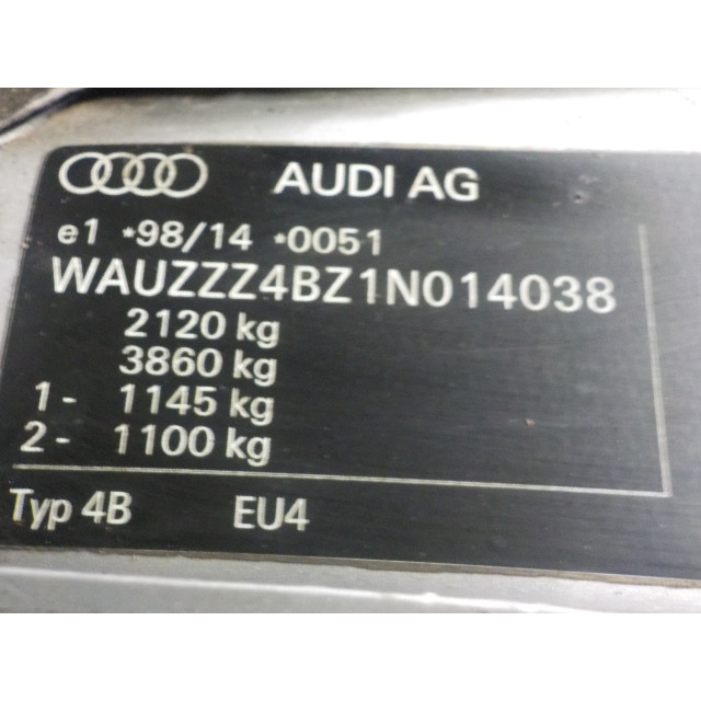 Boîte de vitesse automatique Audi A6 Avant (C5) (1997 - 2005) Combi 2.4 V6 30V (AML)