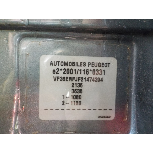 Arbre de transmission avant droit Peugeot 407 SW (6E) (2005 - 2010) Combi 2.0 16V (EW10A(RFJ))