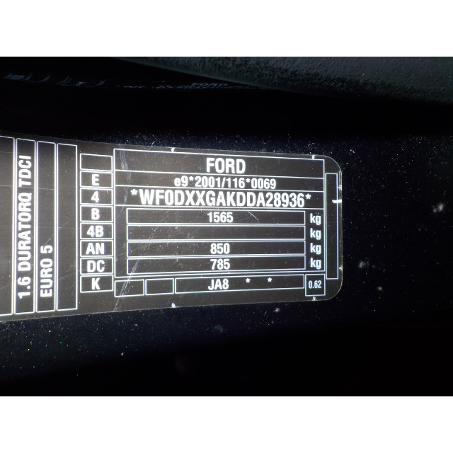 Arbre de transmission avant gauche Ford Fiesta 6 (JA8) (2010 - 2015) Hatchback 1.6 TDCi 95 (T3JA(Euro 5))