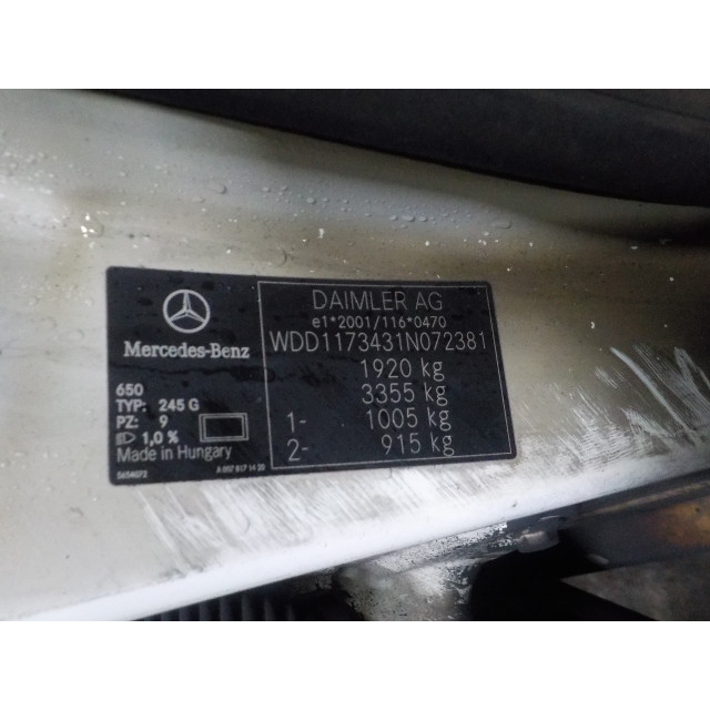 Module feu au xénon droite Mercedes-Benz CLA (117.3) (2013 - 2019) Sedan 1.6 CLA-200 16V (M270.910)
