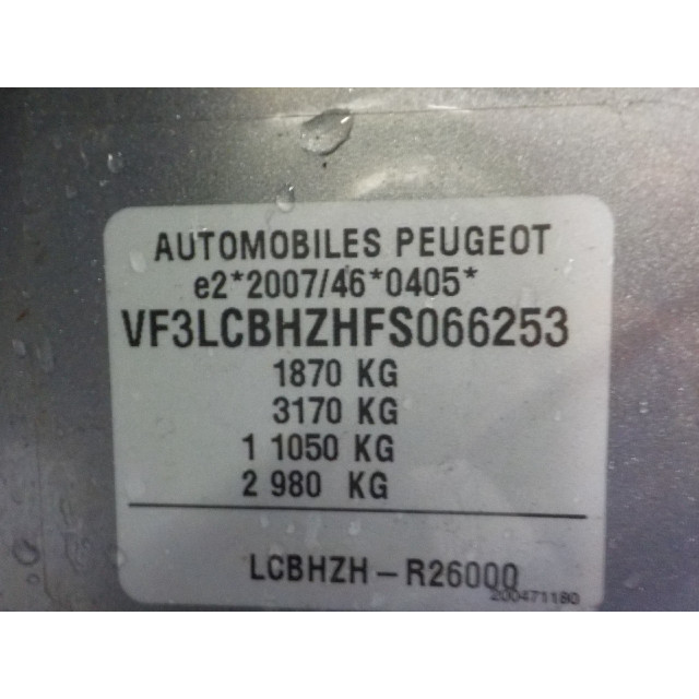 Boîtier de commande de dispositif de préchauffage Peugeot 308 SW (L4/L9/LC/LJ/LR) (2014 - 2021) Combi 5-drs 1.6 BlueHDi 120 (DV6FC(BHZ))