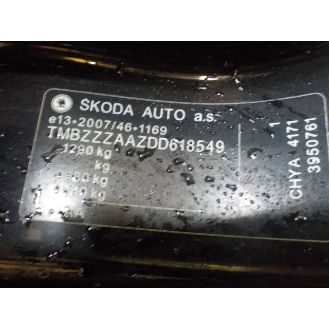 Moteur de ventilateur de chauffage Skoda Citigo (2011 - 2019) Hatchback 1.0 12V (CHYA)