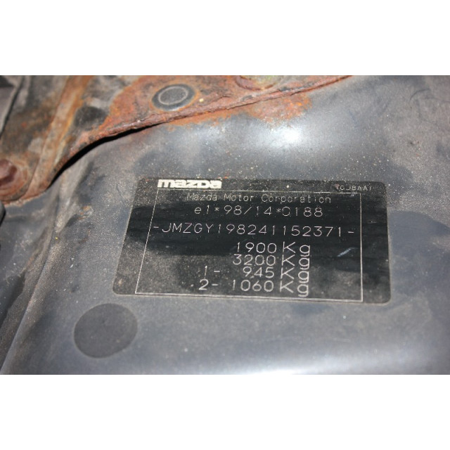 Mécanisme de vitre avant droit Mazda 6 Sportbreak (GY19/89) (2002 - 2007) 1.8i 16V (L813)
