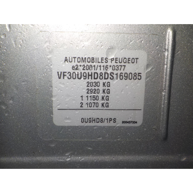 Moteur de ventilateur Peugeot 3008 I (0U/HU) (2013 - 2016) MPV 1.6 HDiF 16V (DV6C(9HD))