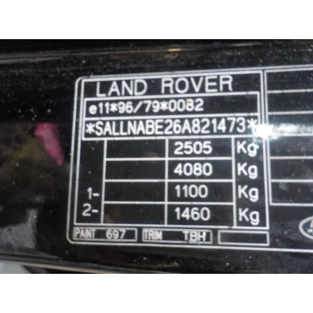 Démarreur Land Rover & Range Rover Freelander Hard Top (2001 - 2006) Terreinwagen 2.0 td4 16V (204D3)