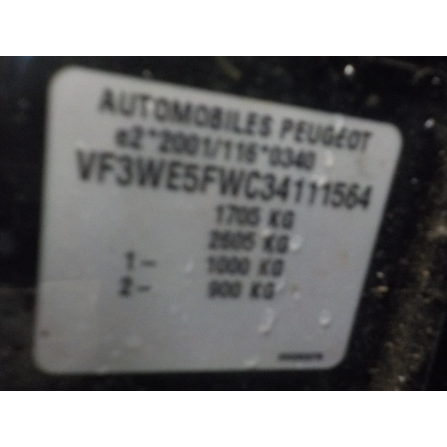 Mécanisme de vitre avant gauche Peugeot 207 SW (WE/WU) (2007 - 2013) Combi 1.6 16V (EP6(5FW))