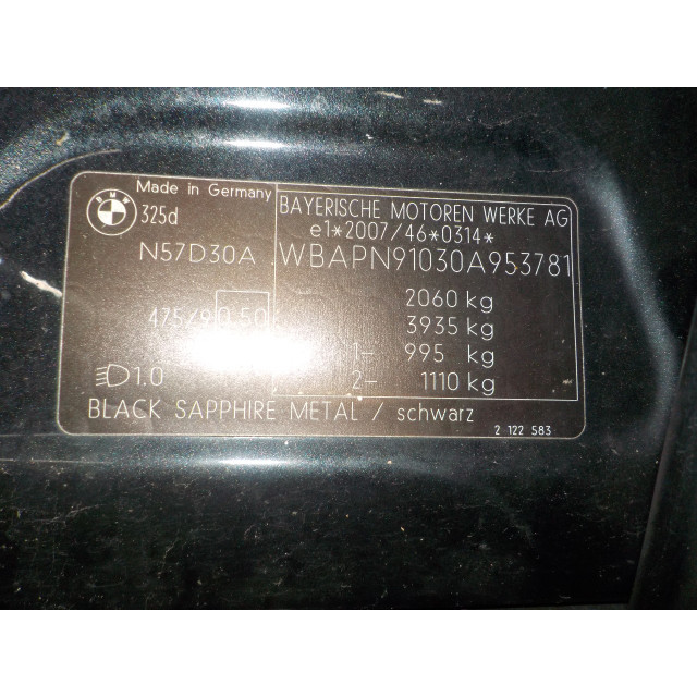 Module de contrôle Bluetooth BMW 3 serie (E90) (2010 - 2011) Sedan 325d 24V (N57-D30A)