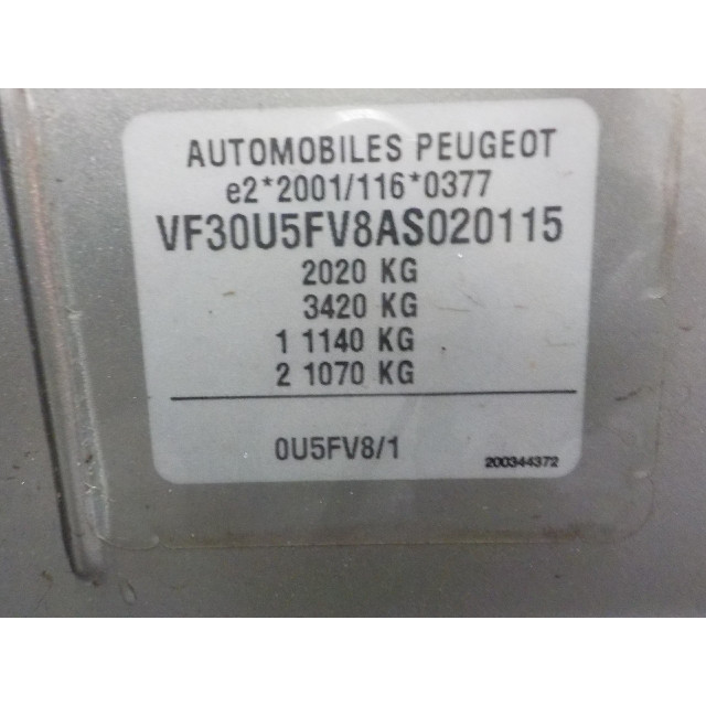 Déflecteur de ventilateur Peugeot 3008 I (0U/HU) (2009 - 2016) MPV 1.6 16V THP 155 (EP6CDT(5FV))
