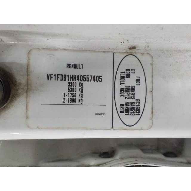 Pompe de climatisation Renault Master III (FD/HD) (2006 - 2010) Van 2.5 dCi 120 FAP (G9U-650)