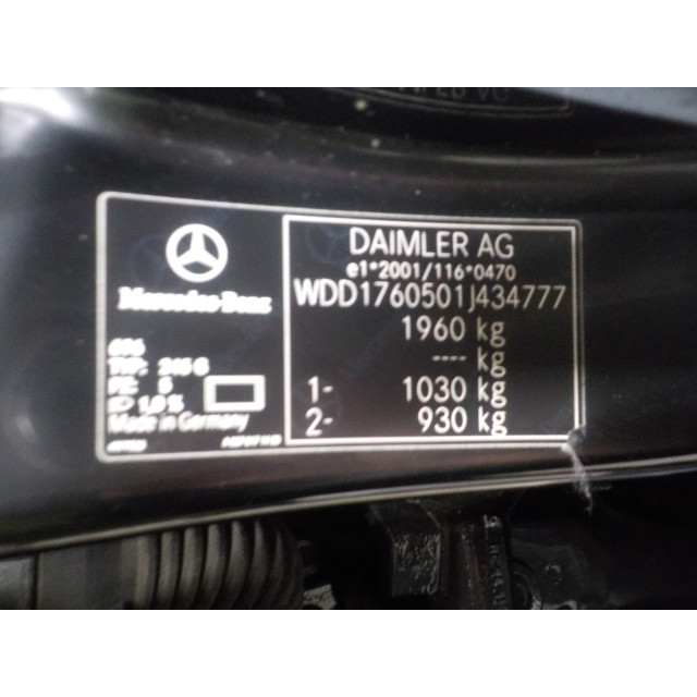 Ensemble d'amortisseurs à gaz arrière Mercedes-Benz A (W176) (2015 - 2018) Hatchback 2.0 A-250 Turbo 16V (M270.920(Euro 6))