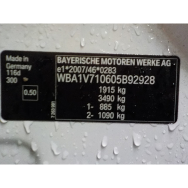 Commutateur d'éclairage BMW 1 serie (F20) (2015 - 2019) Hatchback 5-drs 116d 1.5 12V TwinPower (B37-D15A)