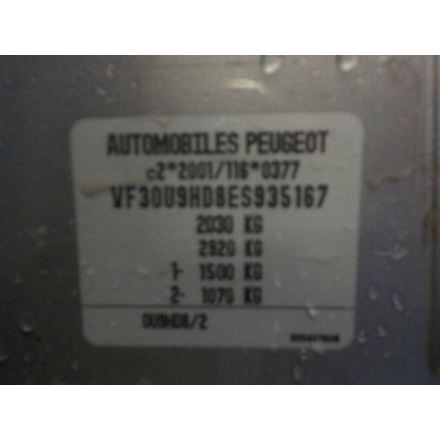 Régulateur de papillon Peugeot 3008 I (0U/HU) (2013 - 2016) MPV 1.6 HDiF 16V (DV6C(9HD))