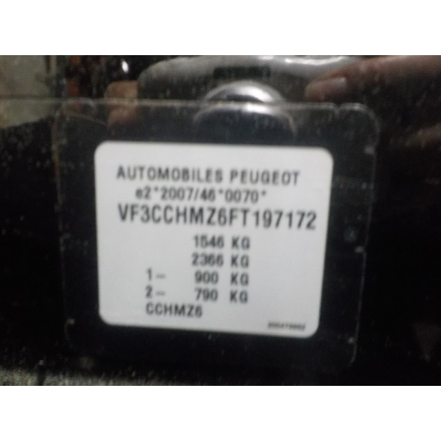 Pompe à carburant électrique Peugeot 208 I (CA/CC/CK/CL) (2012 - 2019) Hatchback 1.2 Vti 12V PureTech 82 (EB2F(HMZ))