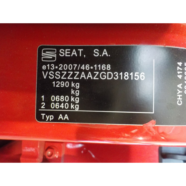 Dispositif de chauffage à résistance Seat Mii (2011 - 2019) Hatchback 1.0 12V (CHYA)