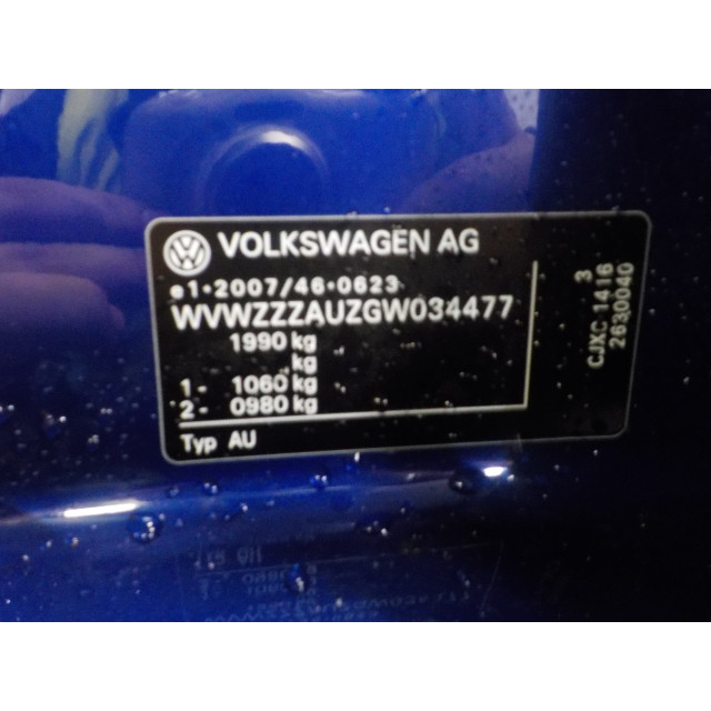 Panneau de commande - Chauffage Volkswagen Golf VII (AUA) (2013 - 2020) Hatchback 2.0 R-line 4Motion 16V (CJXC)
