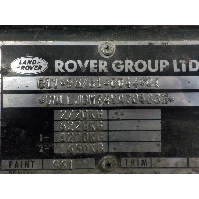 Boîte de vitesse automatique Land Rover & Range Rover Discovery I (1994 - 1998) Terreinwagen 2.5 TDi 300 (22L)