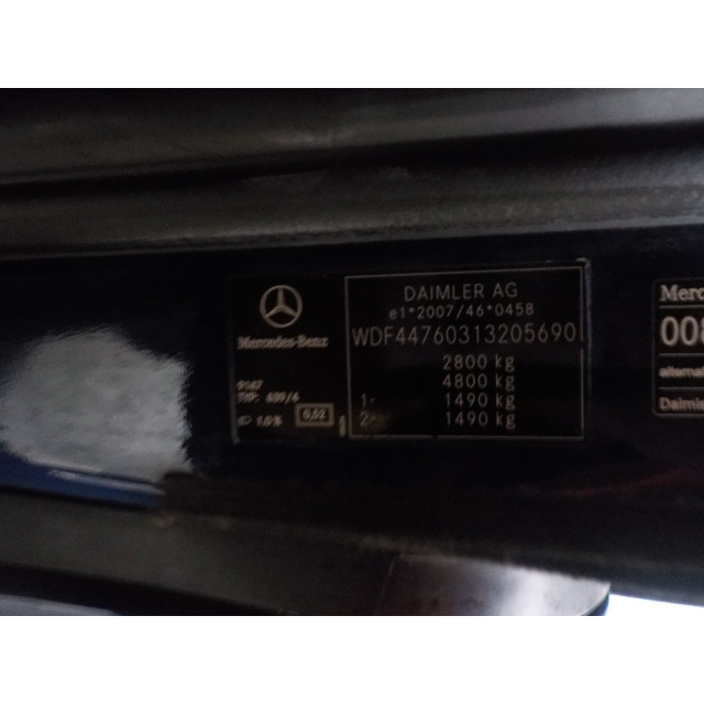 Roue de secours Mercedes-Benz Vito (447.6) (2014 - présent) Van 1.6 111 CDI 16V (OM622.951(R9M-503))