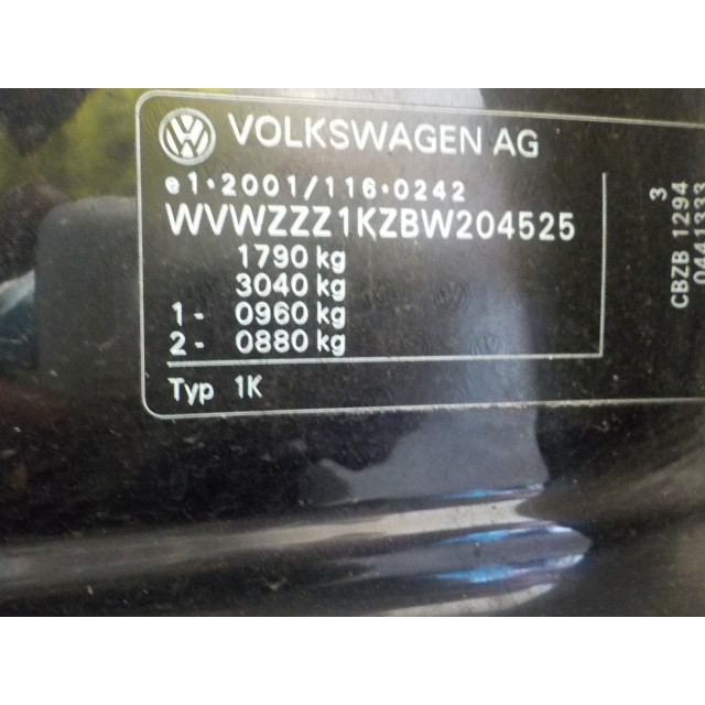Lève-vitres électrique avant gouche Volkswagen Golf VI (5K1) (2008 - 2012) Hatchback 1.2 TSI BlueMotion (CBZB(Euro 5))