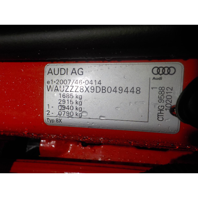 Ressort hélicoïdal arrière gauche ou droit interchangeable Audi A1 Sportback (8XA/8XF) (2011 - 2015) Hatchback 5-drs 1.4 TFSI 16V 185 (CTHG(Euro 5))